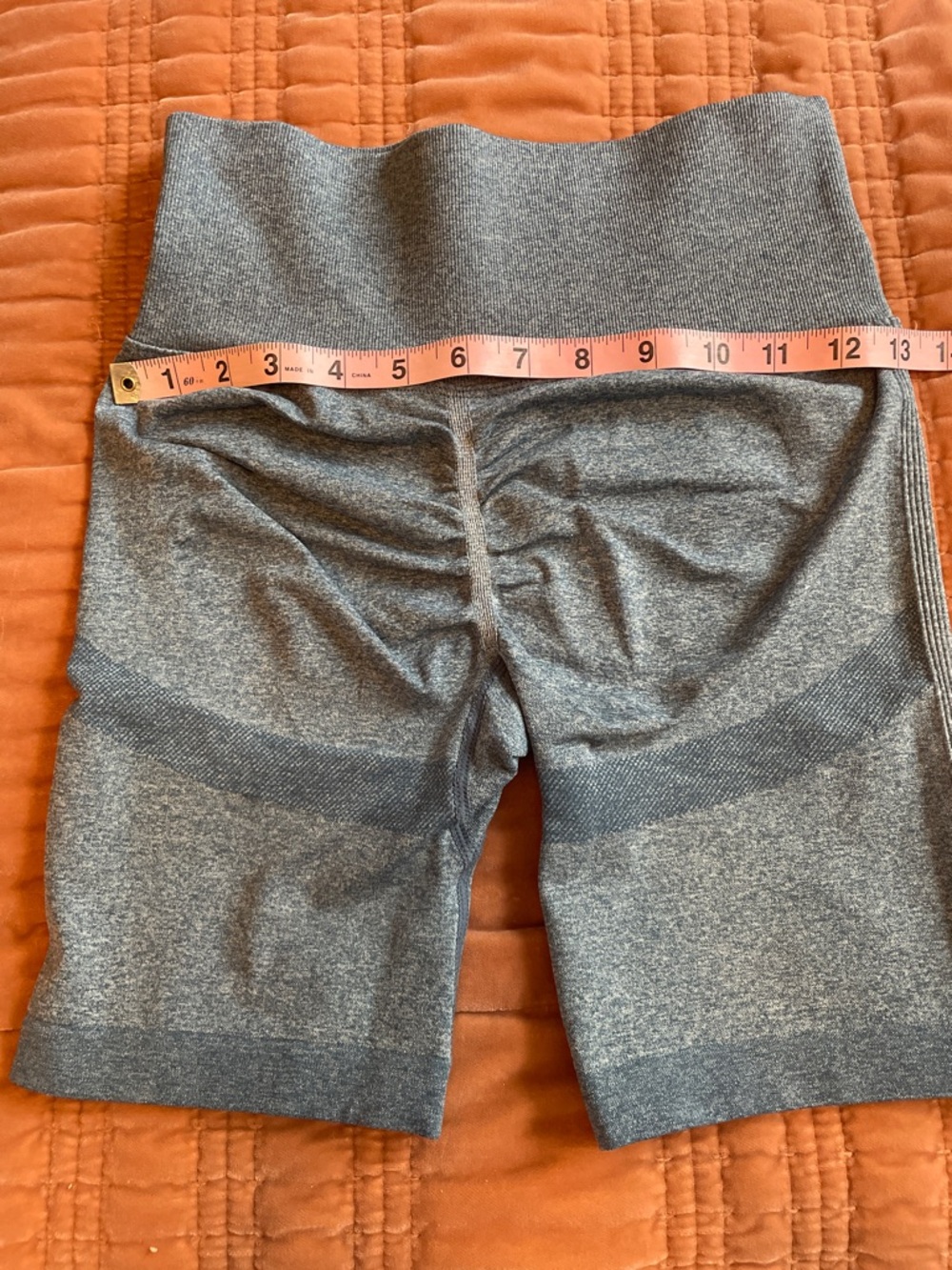 Scrunch leggings heather blue